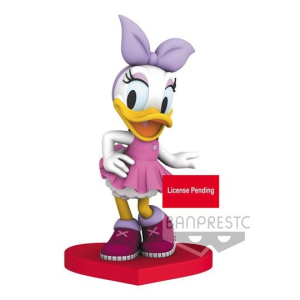 Disney Best Dressed Q Posket Mini Figure Daisy Duck Ver. A 10 cm